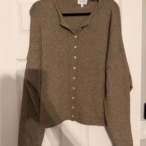 Things Between- Mocha- Piper Cardigan- L